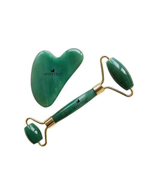 Jade Roller and Gua Sha Set
